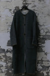 MUTEDANCE long wool jacket MD23FW02 blue gray PM96